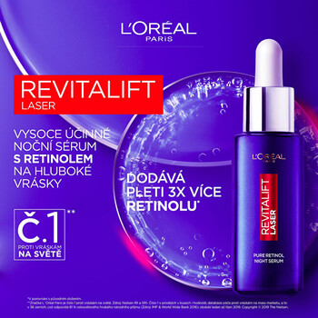 Revitalift Laser X3 Night Serum - Nočné sérum s retinolom